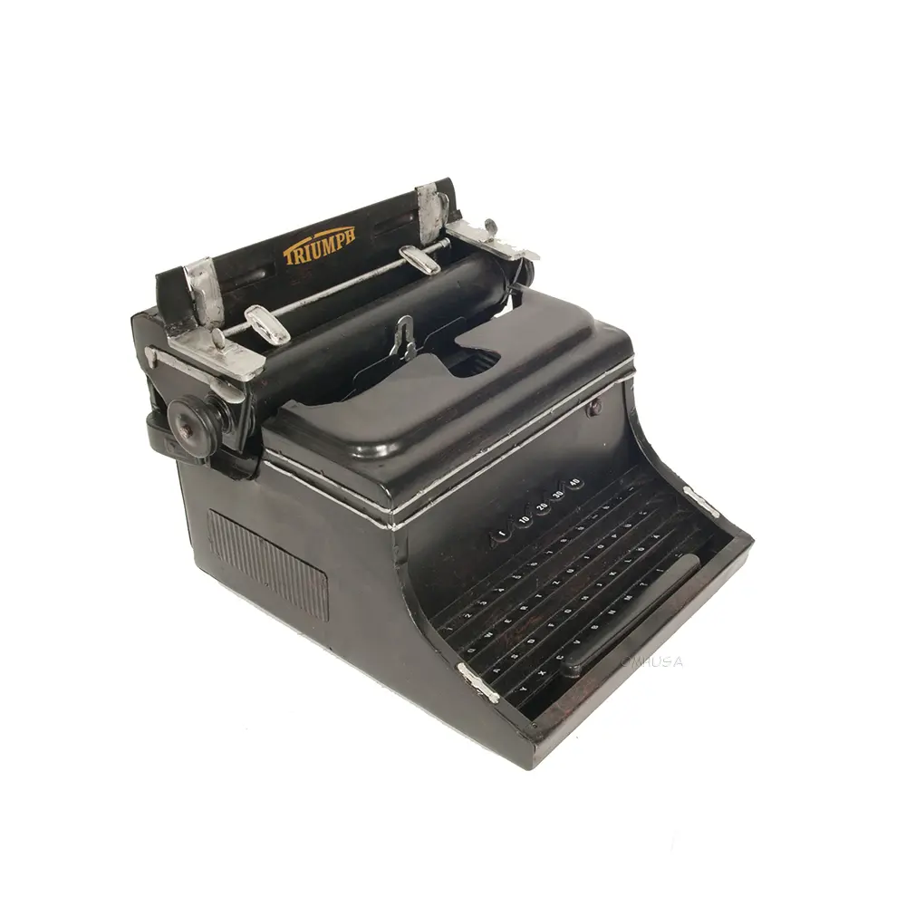 AJ115 1945 Triumph German Typewriter Handmade Display-Only AJ115 1945 TRIUMPH GERMAN TYPEWRITER HANDMADE DISPLAY-ONLY L01.WEBP